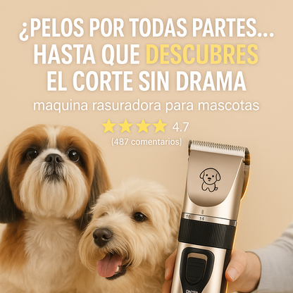 MAQUINA RASURADORA PARA MASCOTAS