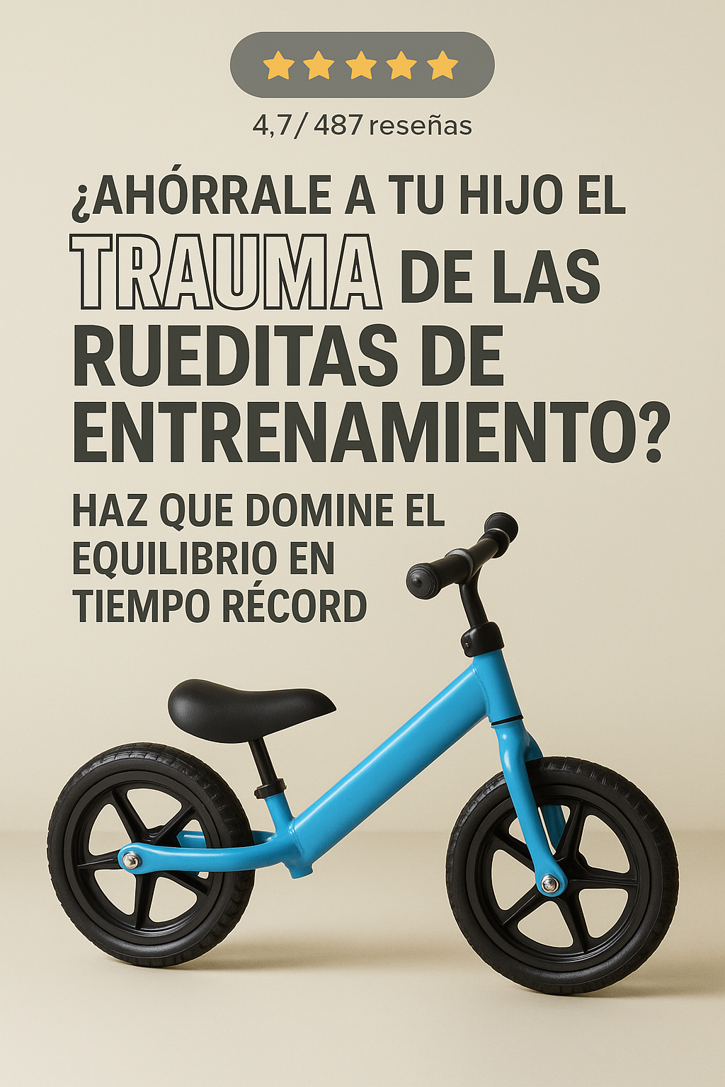 BICICLETA DE EQUILIBRIO